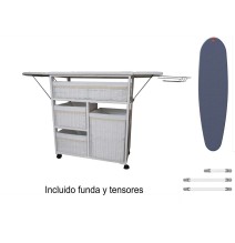 Mueble de plancha Lisboa + funda y tensores